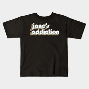 Jane's Addiction / Rainbow Vintage Kids T-Shirt